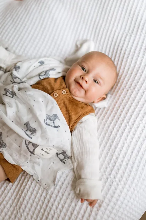 100% Bamboo Swaddle - Rocking Zebra – photo 7