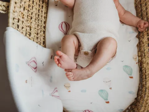 Fitted Bassinet Sheet - Hot Air Balloon – photo 3