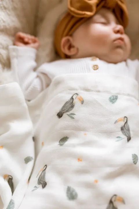 100% Bamboo Blanket - Toucan – photo 3