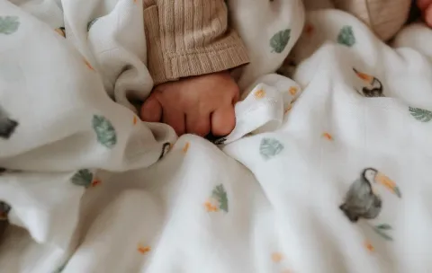 100% Bamboo Swaddle - Toucan – photo 3