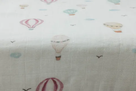 Fitted Cot Sheet - Hot Air Balloon – photo 3